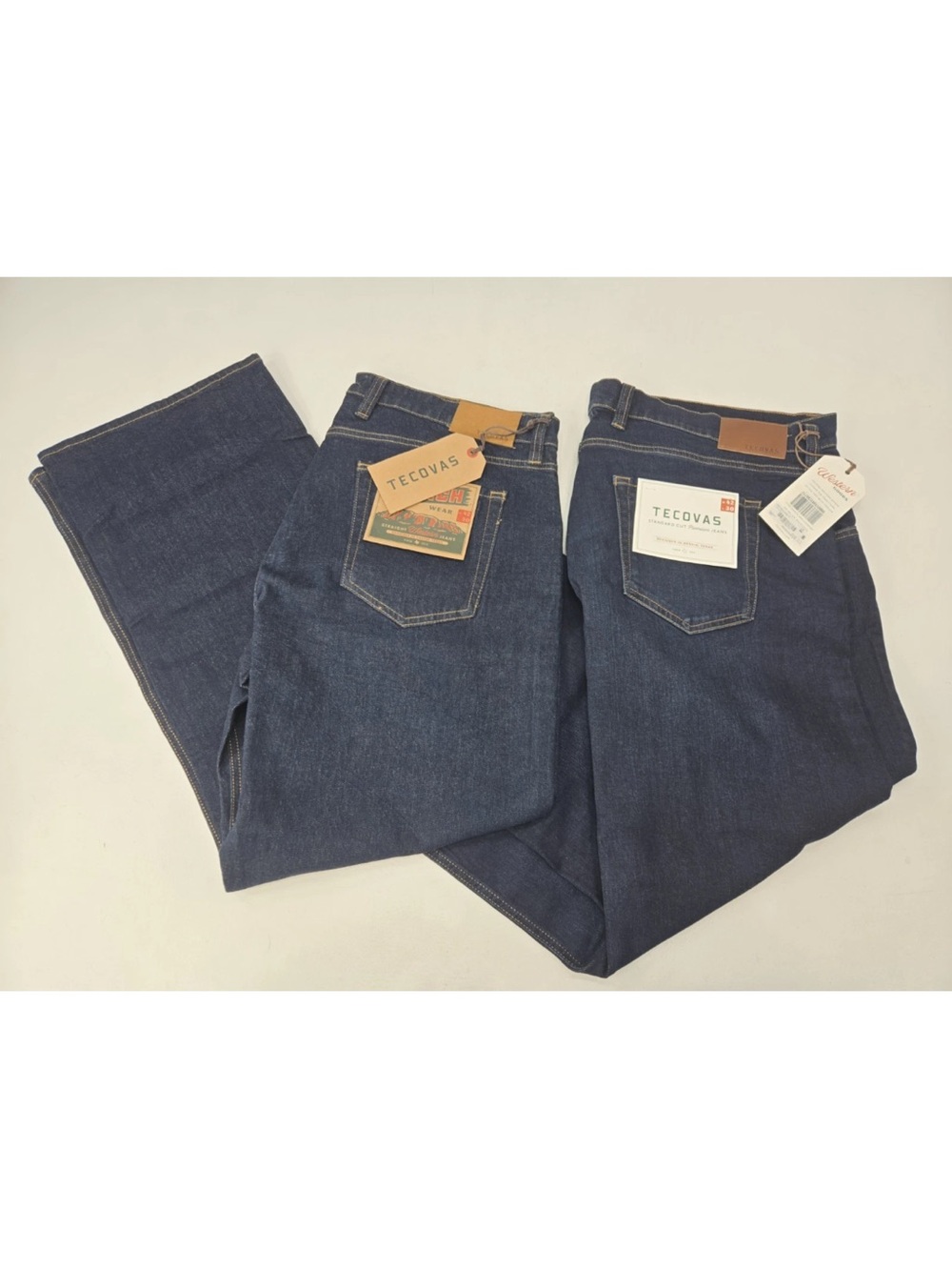 Tecovas Jeans Western Cowboy Ranch Lot Of 2 Size 42X30 Mens NEW - Picture 2 of 16